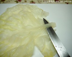 豬肉豆渣高麗菜捲