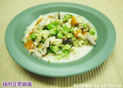 好好吃 豬肉豆漿鍋飯