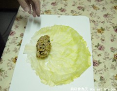 豬肉豆渣高麗菜捲
