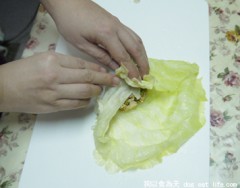 豬肉豆渣高麗菜捲