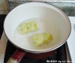 豬肉豆渣高麗菜捲