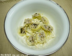 豬肉豆渣高麗菜捲