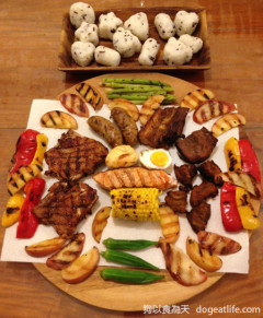 中秋節親子煙燻BBQ月圓飽盒